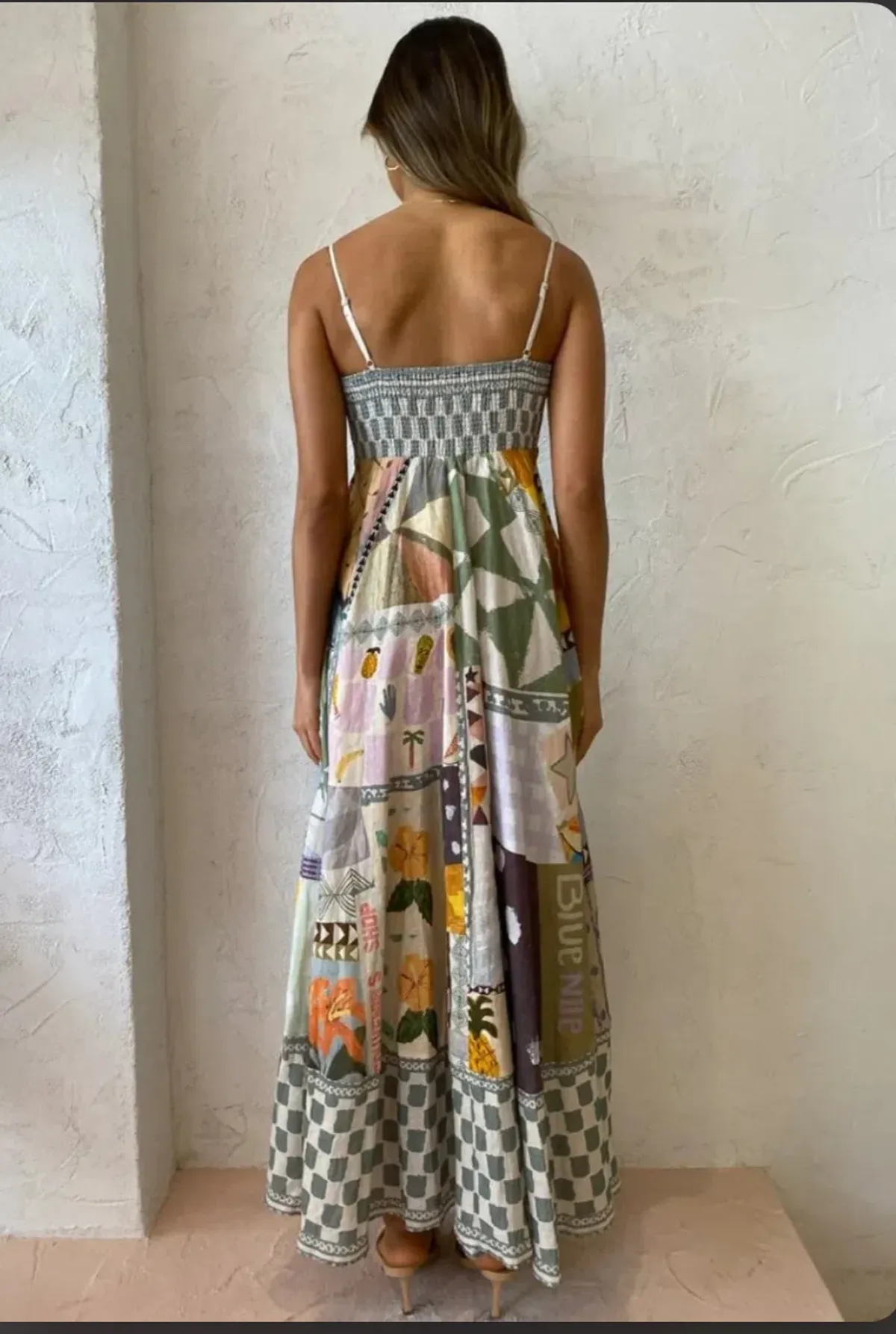 Alemais x Emma Gale Multi print Sundress Size au 10 - Image 2