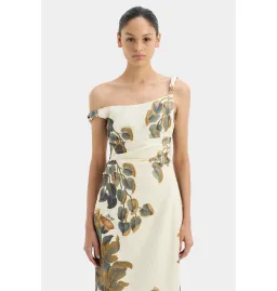 Sir The Label Evalita Twist Midi Dress Pine Valley Size AU 8 for rent on The Volte - image 2