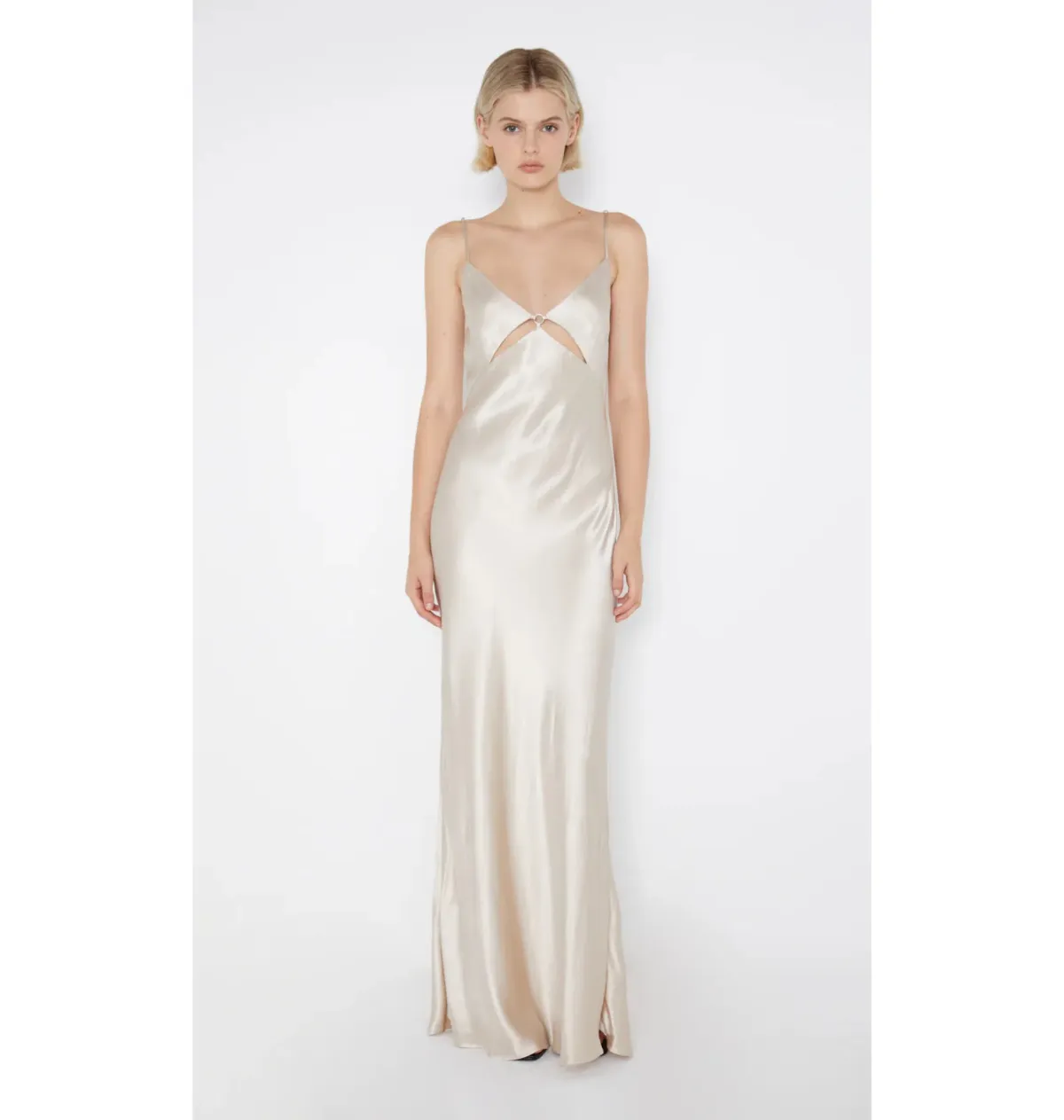 Bec & Bridge Margaux Maxi Dress Sand Size AU 6 - Image 1