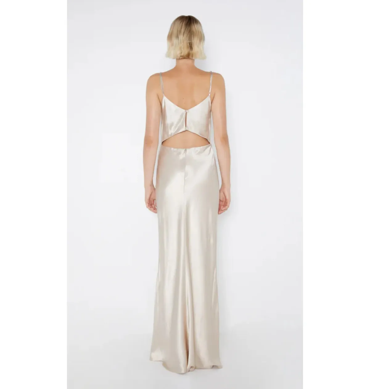 Bec & Bridge Margaux Maxi Dress Sand Size AU 6 - Image 2