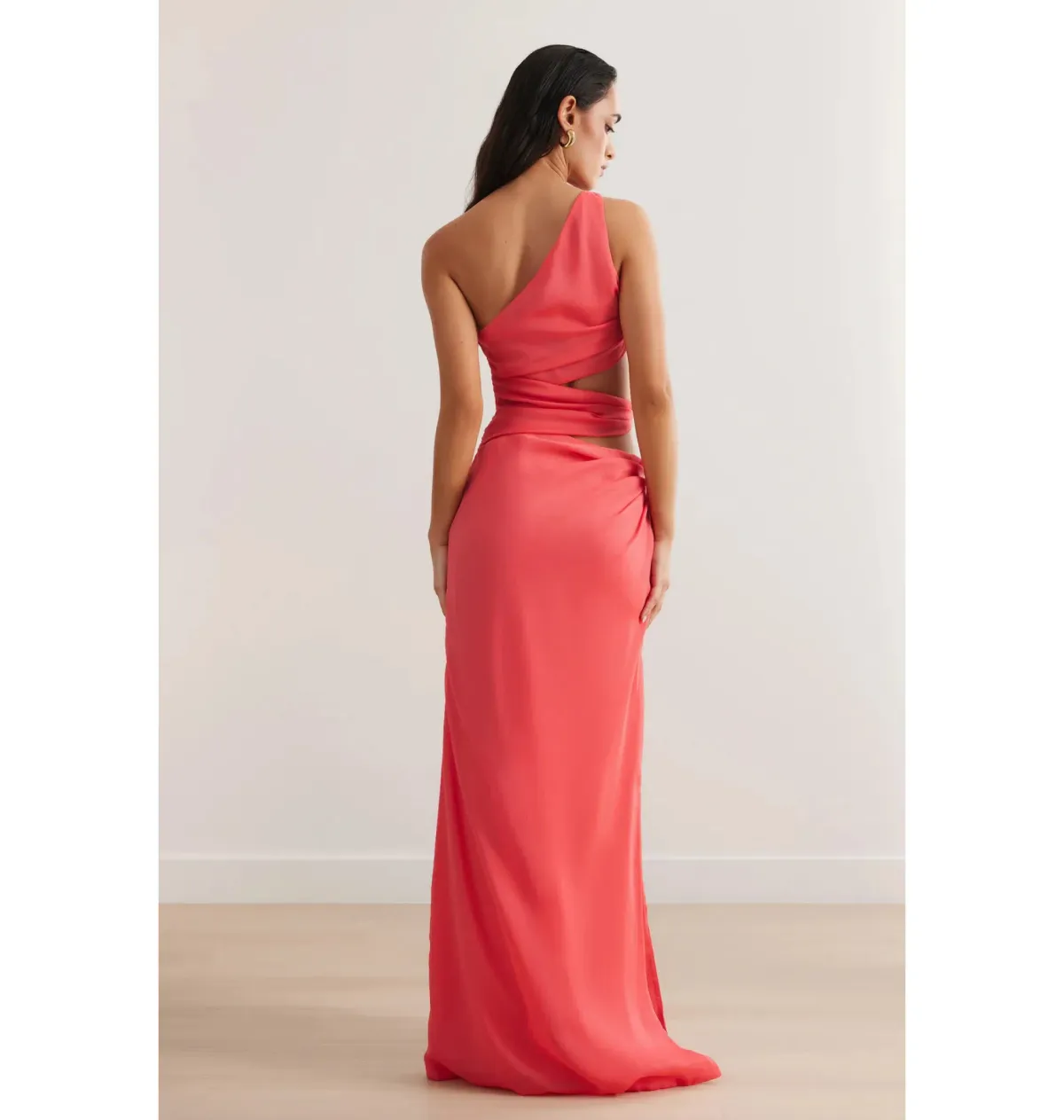 Lexi Aurea Dress Flamingo Size AU 10 - Image 4