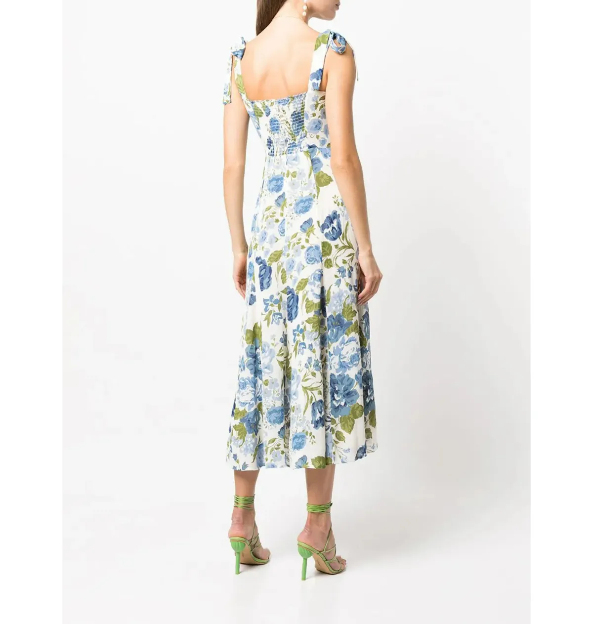 Reformation Nadira Dress Floral Size AU 8 - Image 3