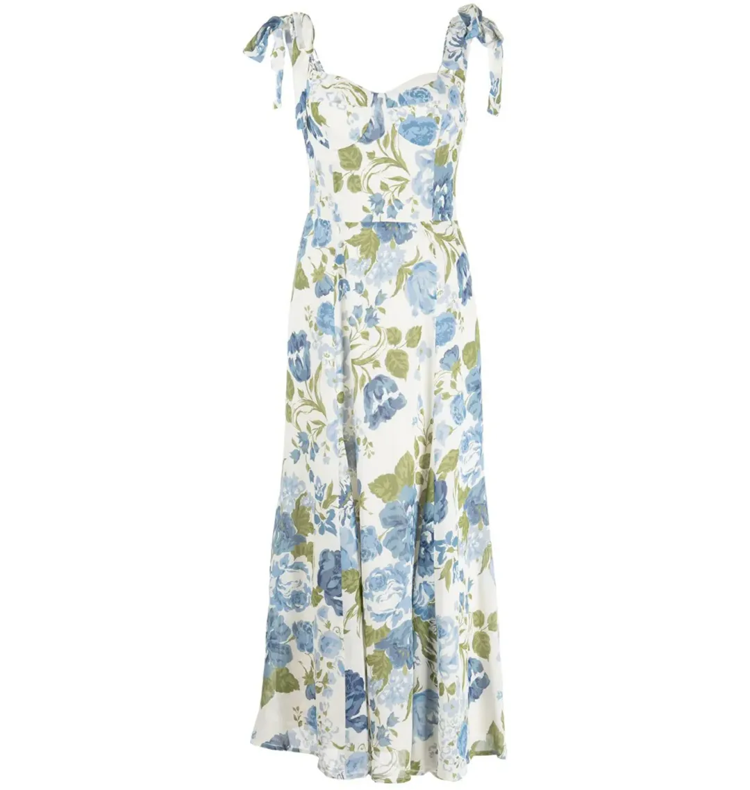 Reformation Nadira Dress Floral Size AU 8 for rent on The Volte - main image