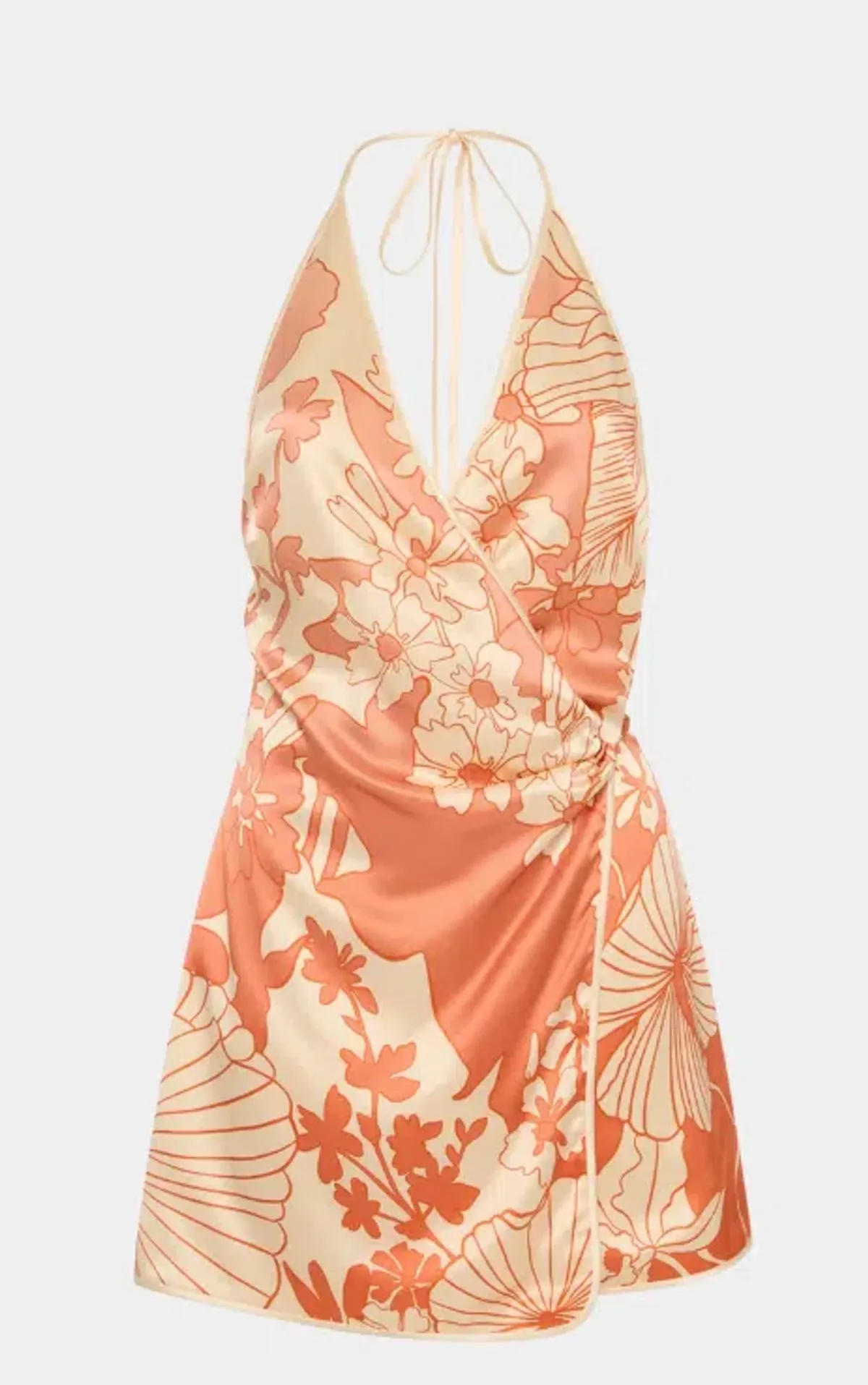 Sir The Label Como Twist Mini Dress Paradiso Print Size AU 10 - Image 5