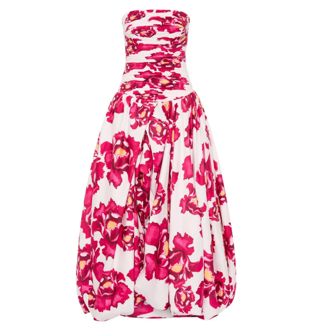 Aje Behold Maxi Dress in Boldly Blooming Size AU 12 for rent on The Volte - main image