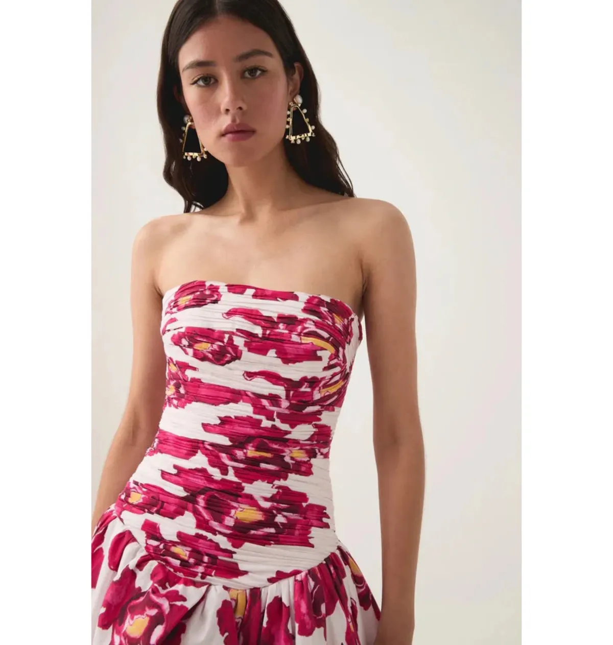 Aje Behold Maxi Dress in Boldly Blooming Size AU 14 - Image 2