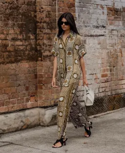 Alemais Dimi Jacquard Set Print Size AU 6 for rent on The Volte - image 1