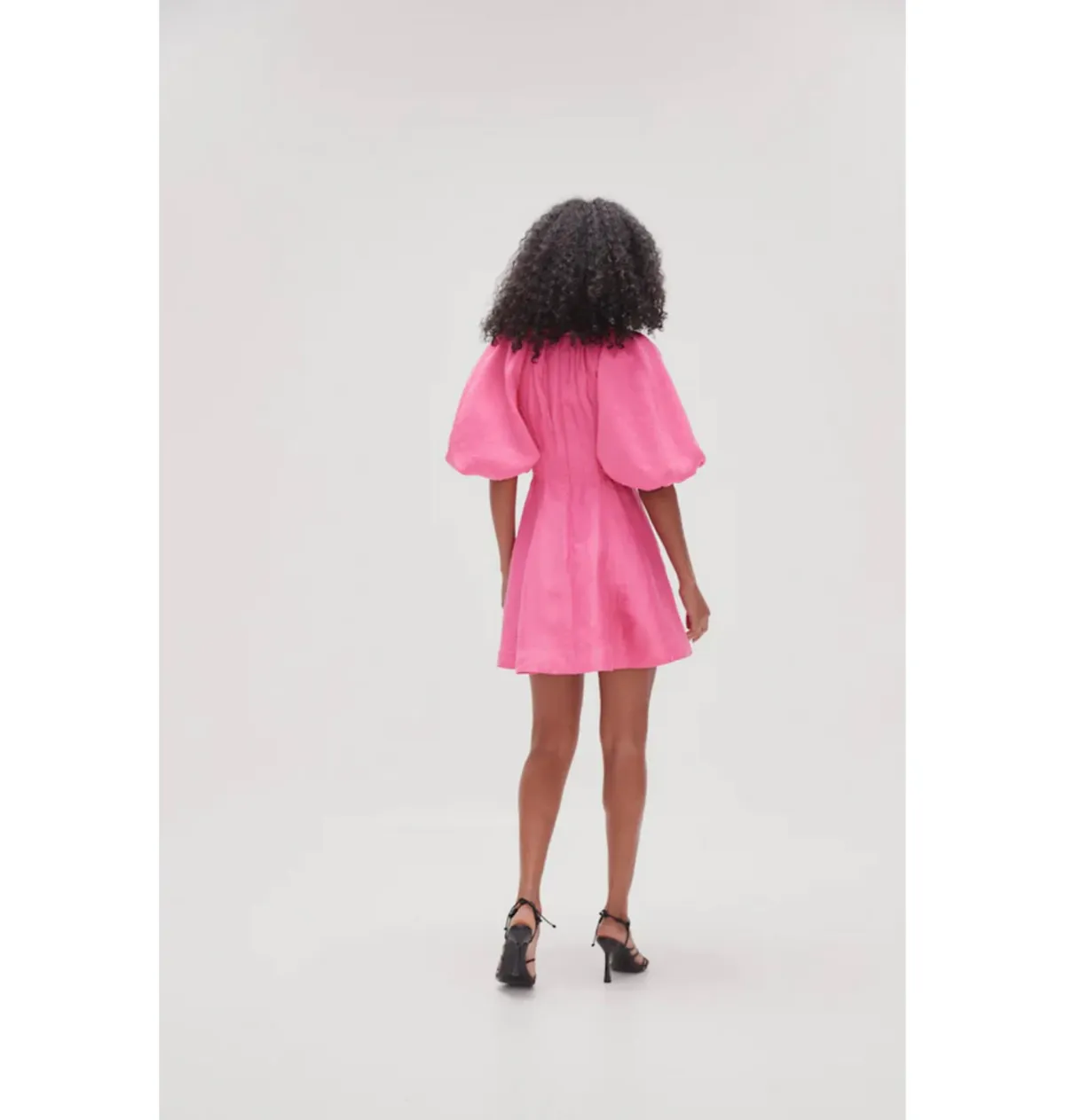 Aje Whimsical Dress Pink Size AU 12 - Image 4