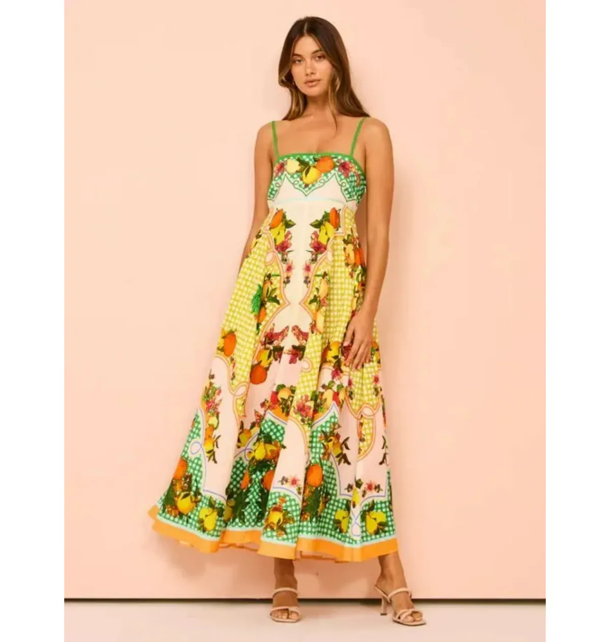 Alemais Lemonis Sundress Multi Size AU 6 - Image 2