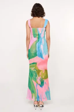 She is OLLA Imogen Mesh Dress Gaia Size 8 for rent on The Volte - image 3