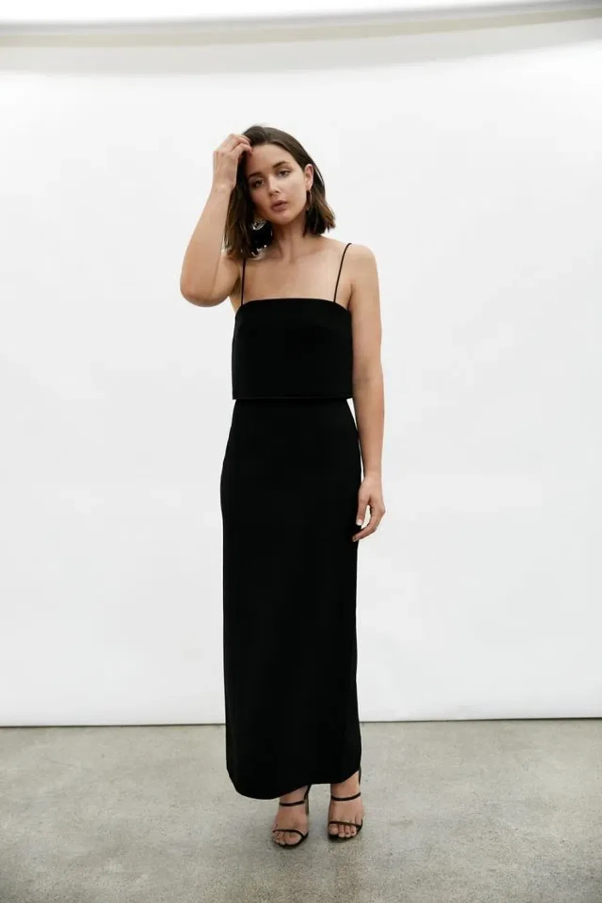 Dion Lee Column Dress Black Size 6 - Image 1