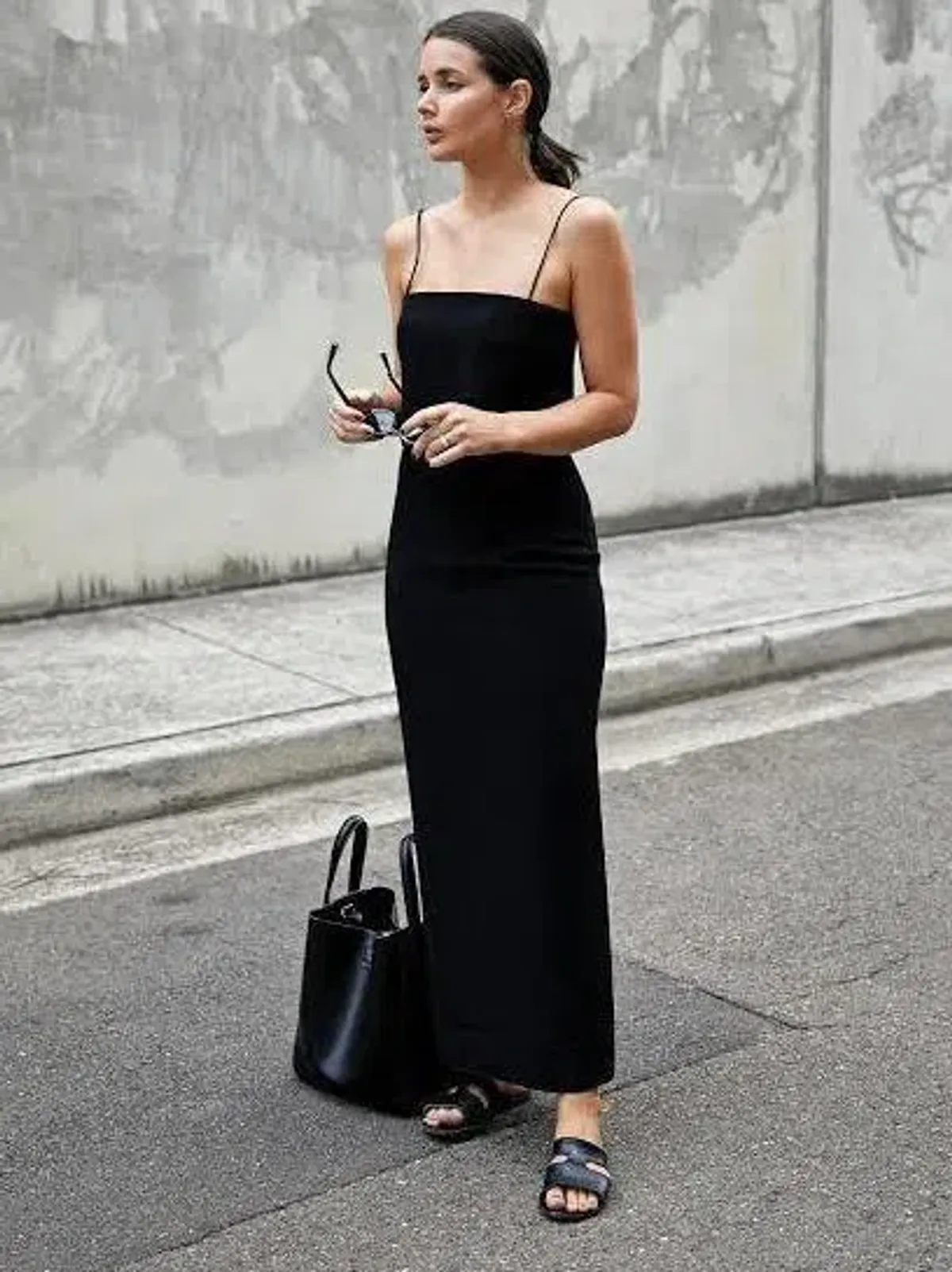 Dion Lee Column Dress Black Size 6 - Image 2