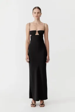 St Agni Resort Dress Black Size XS/Au 6 for rent on The Volte - image 1