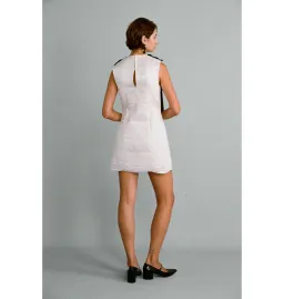 Lovaan Lena Mini Dress White Size AU 8 for rent on The Volte - image 4