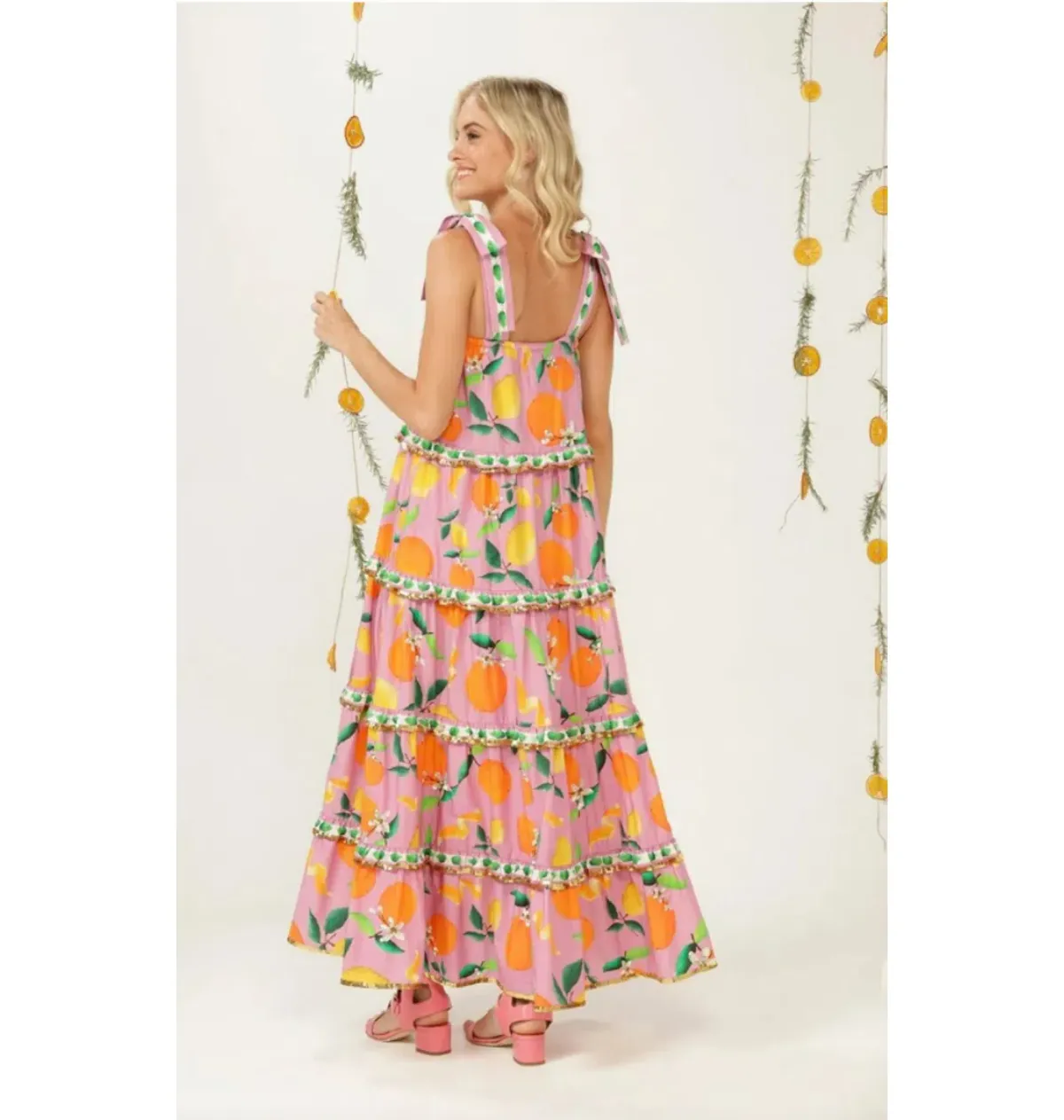 Love Bonfire The Label Twist of Lemon Dress Multi Size AU 8 - Image 2