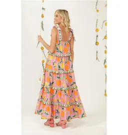 Love Bonfire The Label Twist of Lemon Dress Multi Size AU 8 for rent on The Volte - image 2
