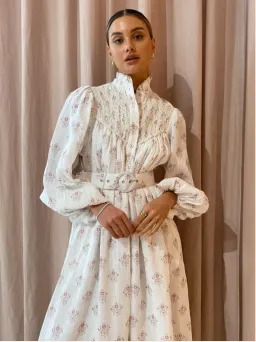 Palm Noosa Apollo Dress in Delicate Floral Size 10 for rent on The Volte - image 2