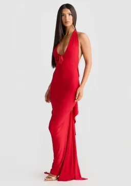 Melani the Label Arabella Dress Red Size XS / AU 6 for rent on The Volte - image 1
