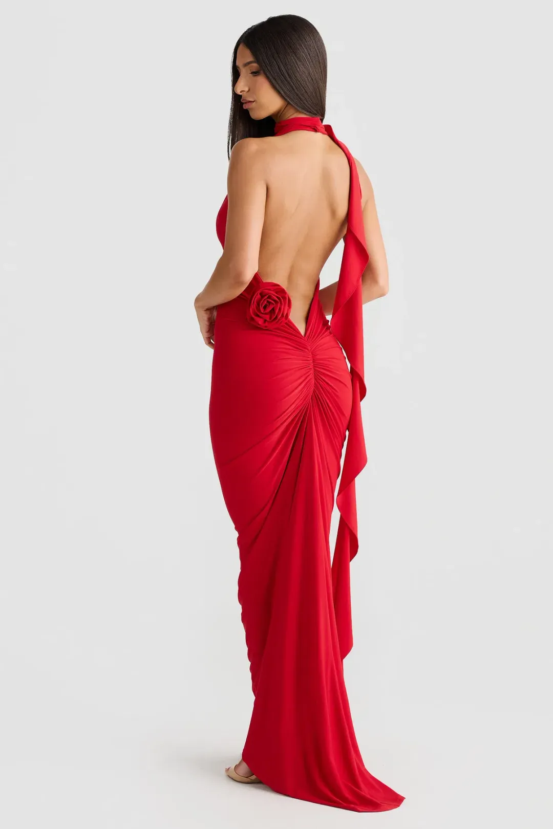 Melani the Label Arabella Dress Red Size XS / AU 6 for rent on The Volte - main image