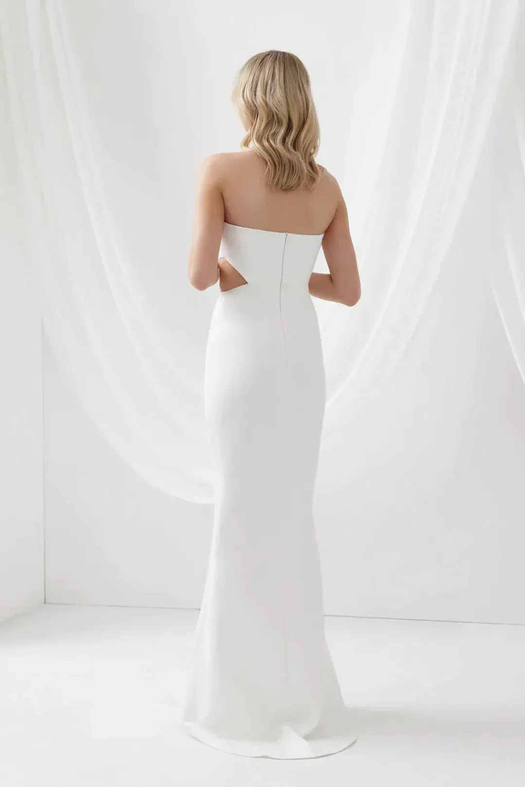 Lexi Serafina Maxi Dress White Size 6 for rent on The Volte - main image