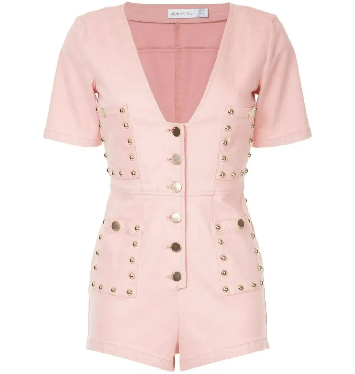 Alice Mccall All Day All Night Playsuit Pink Size US 2 / AU 6 - Image 4