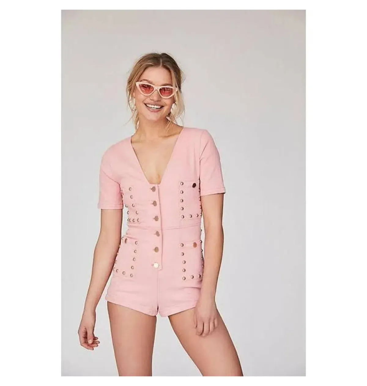 Alice Mccall All Day All Night Playsuit Pink Size US 2 / AU 6 - Image 3