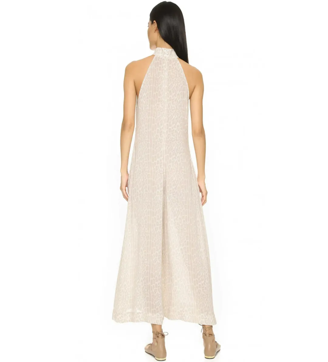 Zimmermann Arcadia Teardrop Jumpsuit light Beige Size 0 / AU 8 / US 4 for rent on The Volte - main image