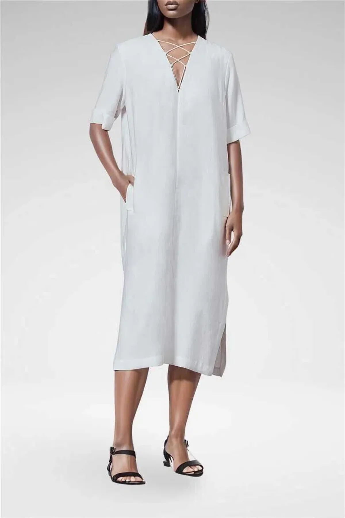 Viktoria & Woods Fontaine Dress Ivory Size 1 / AU 10 - Image 1