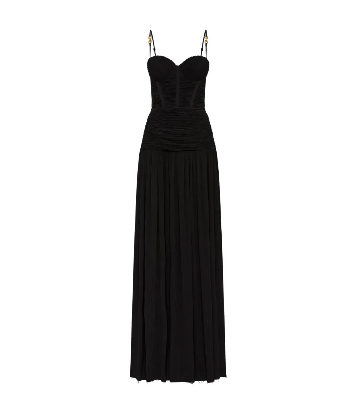 Manning Cartell Double Time Pleat Dress Black Size AU 10 - Image 6