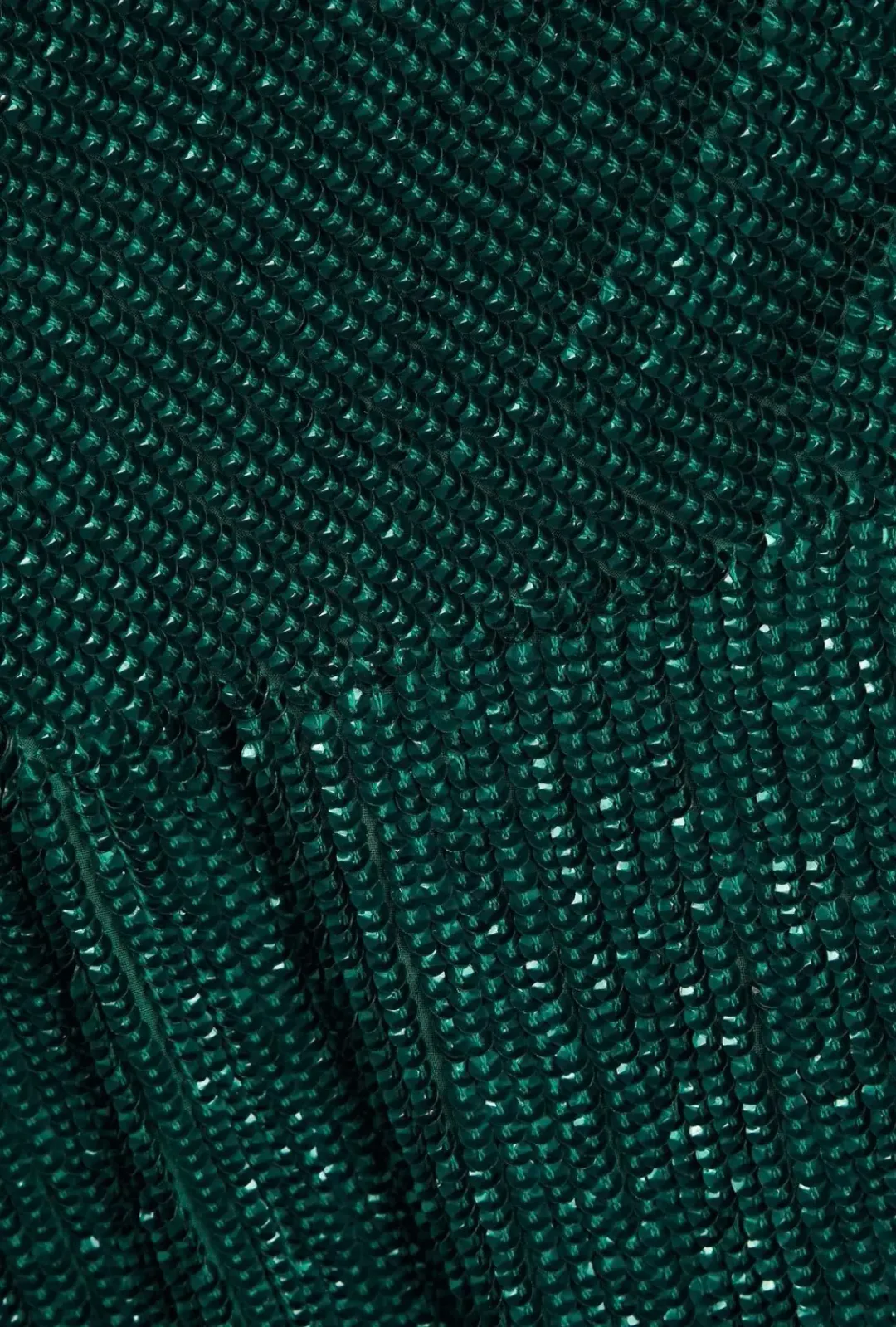 Retrofete Katya Dress Emerald Green Sequin Size AU 8 for rent on The Volte - main image