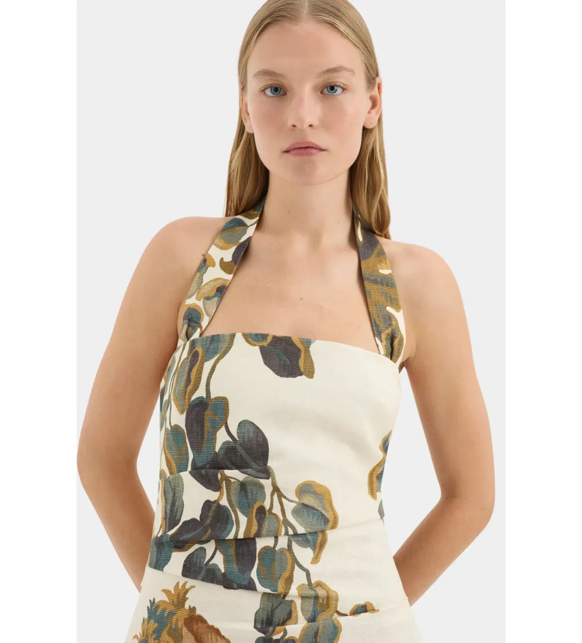 Sir the Label Evalita Twist Mini Dress in Pine Valley Size AU 10 - Image 2