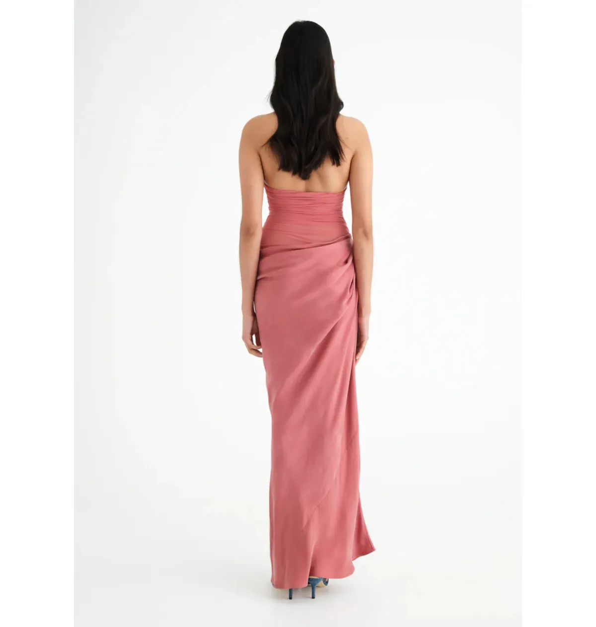 Benni Gina Maxi Dress Rose Size AU 8 - Image 3