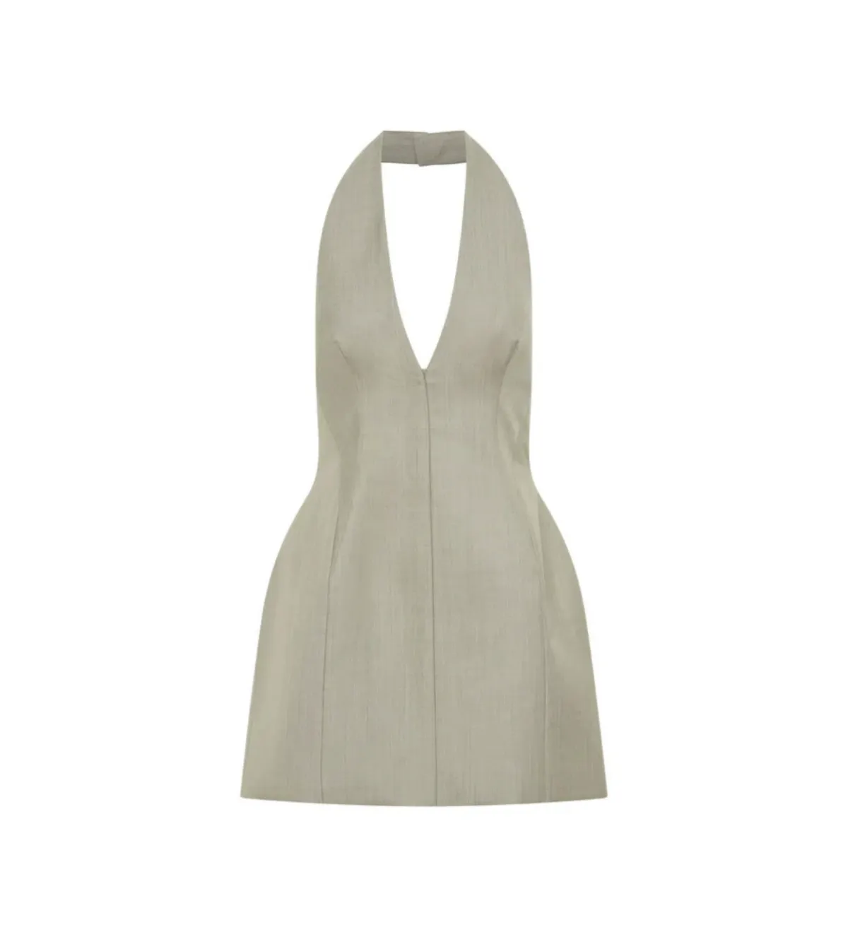 Camilla and Marc Pompidou Halter Neck Mini Dress in Green Size AU 8 - Image 4