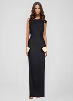 Atoir Jana Maxi Dress Black Size 8 for rent on The Volte - image 1