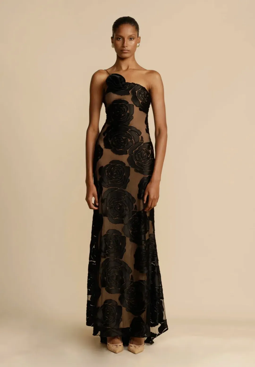 Arcina Ori Marcella Dress Black Size XS / AU 6 for rent on The Volte - main image
