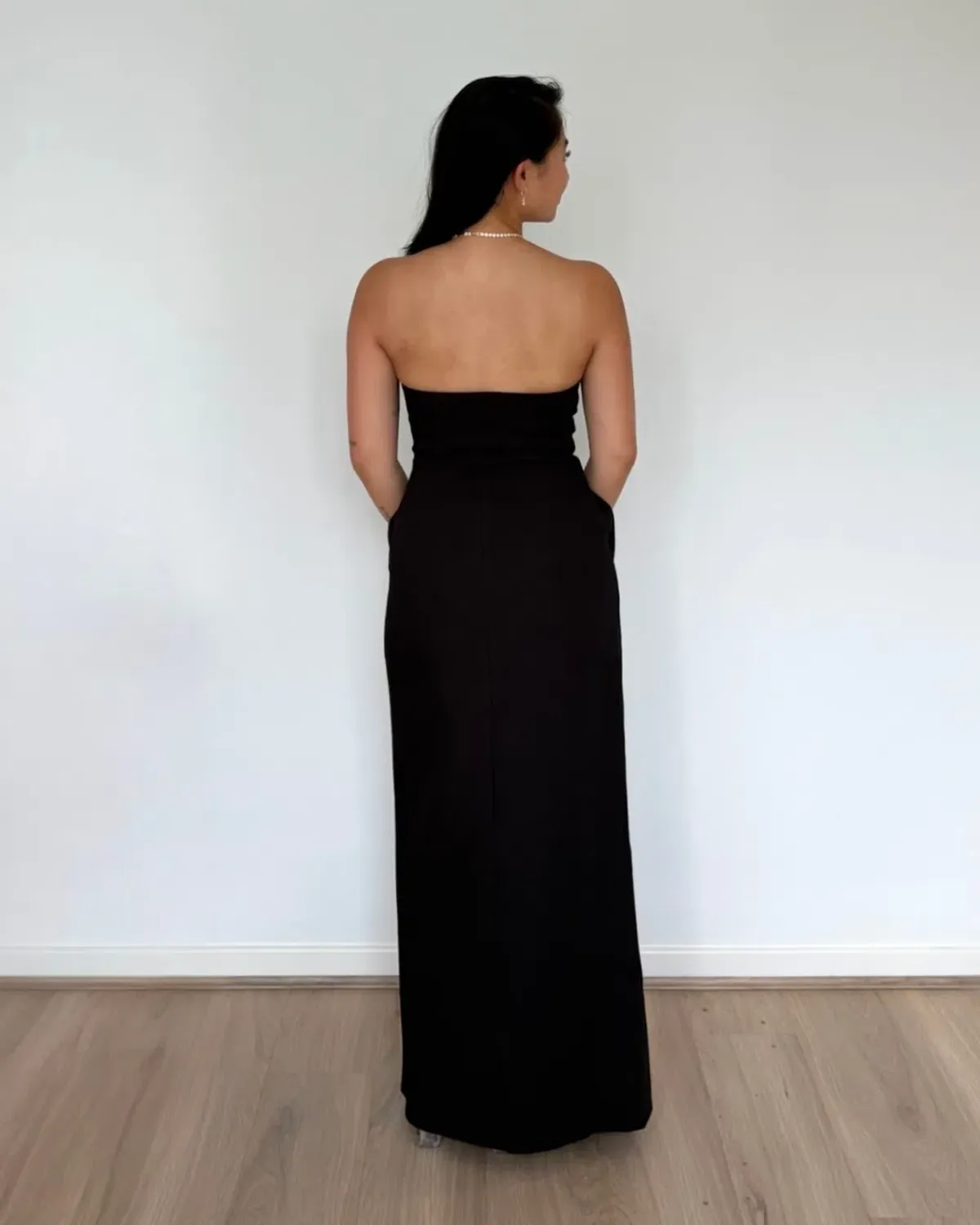 Bianca and Bridgett Carol Midi Dress Black Size 6 - Image 3