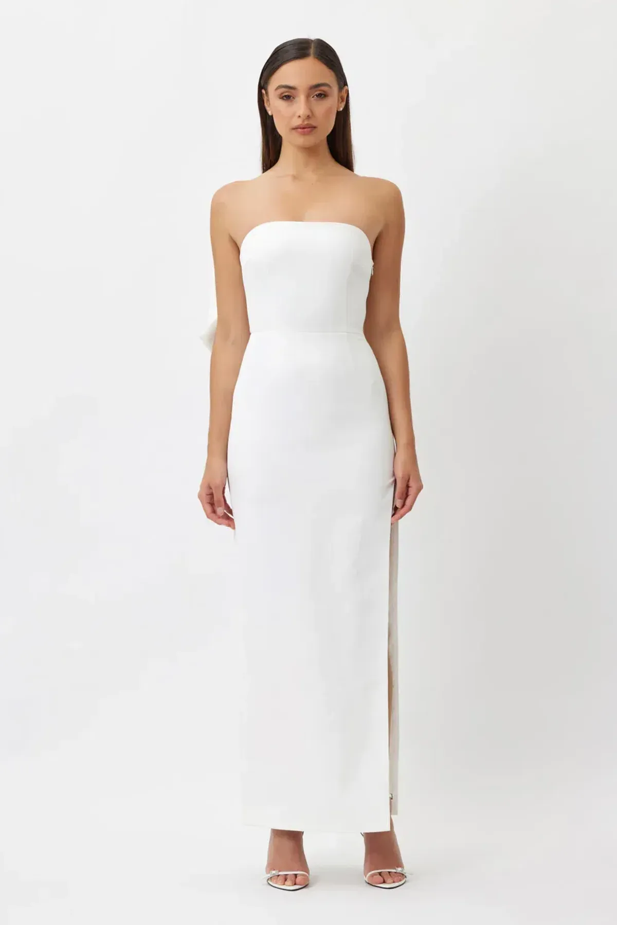 Bianca and Bridgett Willow Midi Dress White Size 14 - Image 1