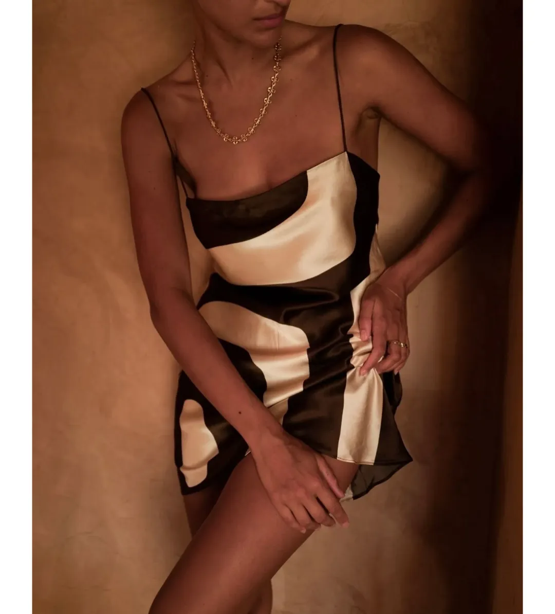 Sir the Label Freddie Slip Dress in Poster Print Size 2 / AU 10 for rent on The Volte - main image