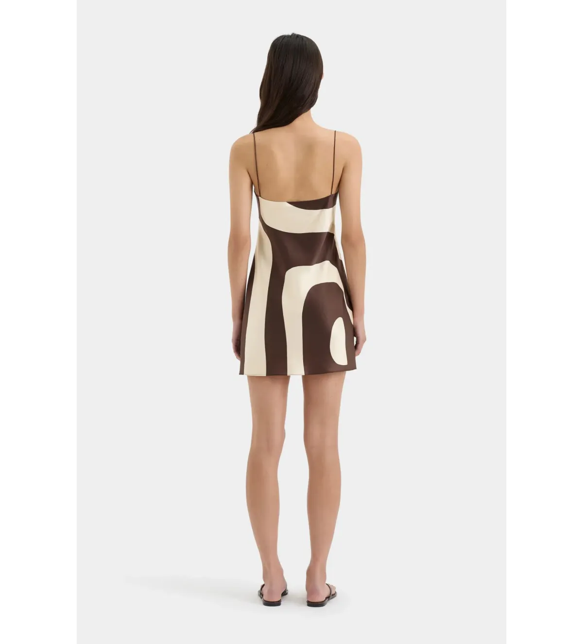 Sir the Label Freddie Slip Dress in Poster Print Size 2 / AU 10 - Image 2
