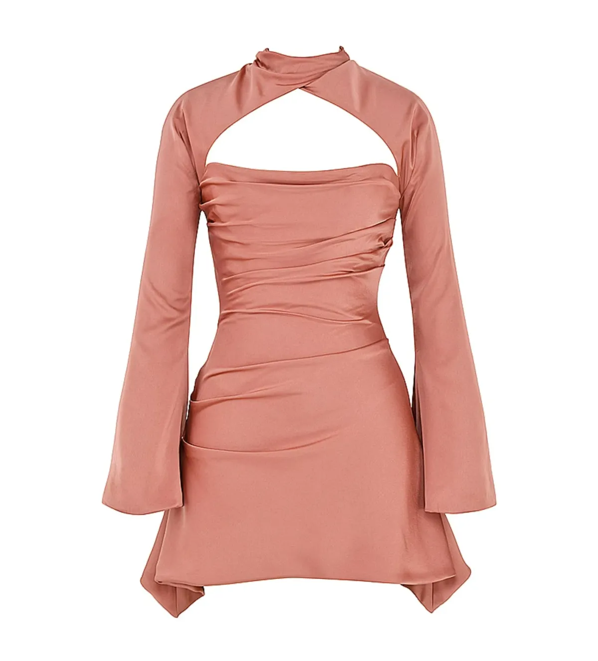 House of CB Toira Dress Rose Size XS / AU 6 - Image 4