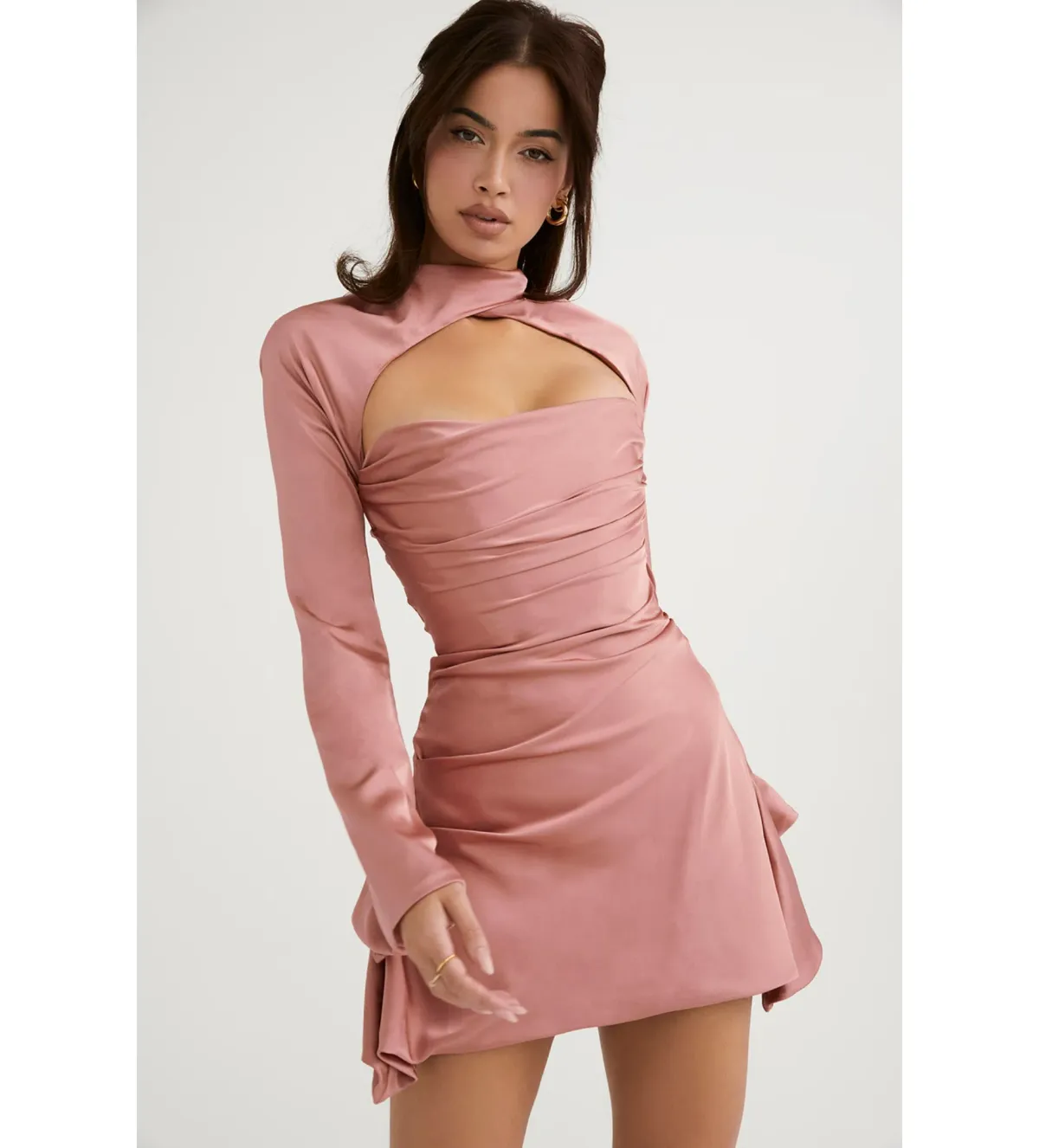 House of CB Toira Dress Rose Size XS / AU 6 - Image 2
