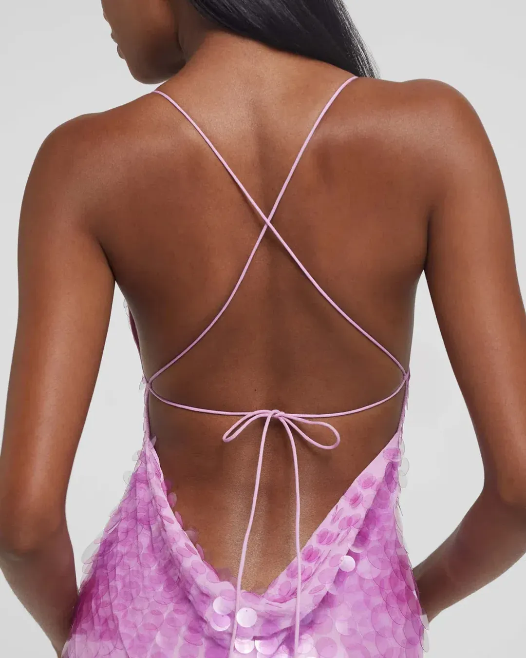 Rat & Boa Hydra Dress Sherbert Pink Size Small for rent on The Volte - main image