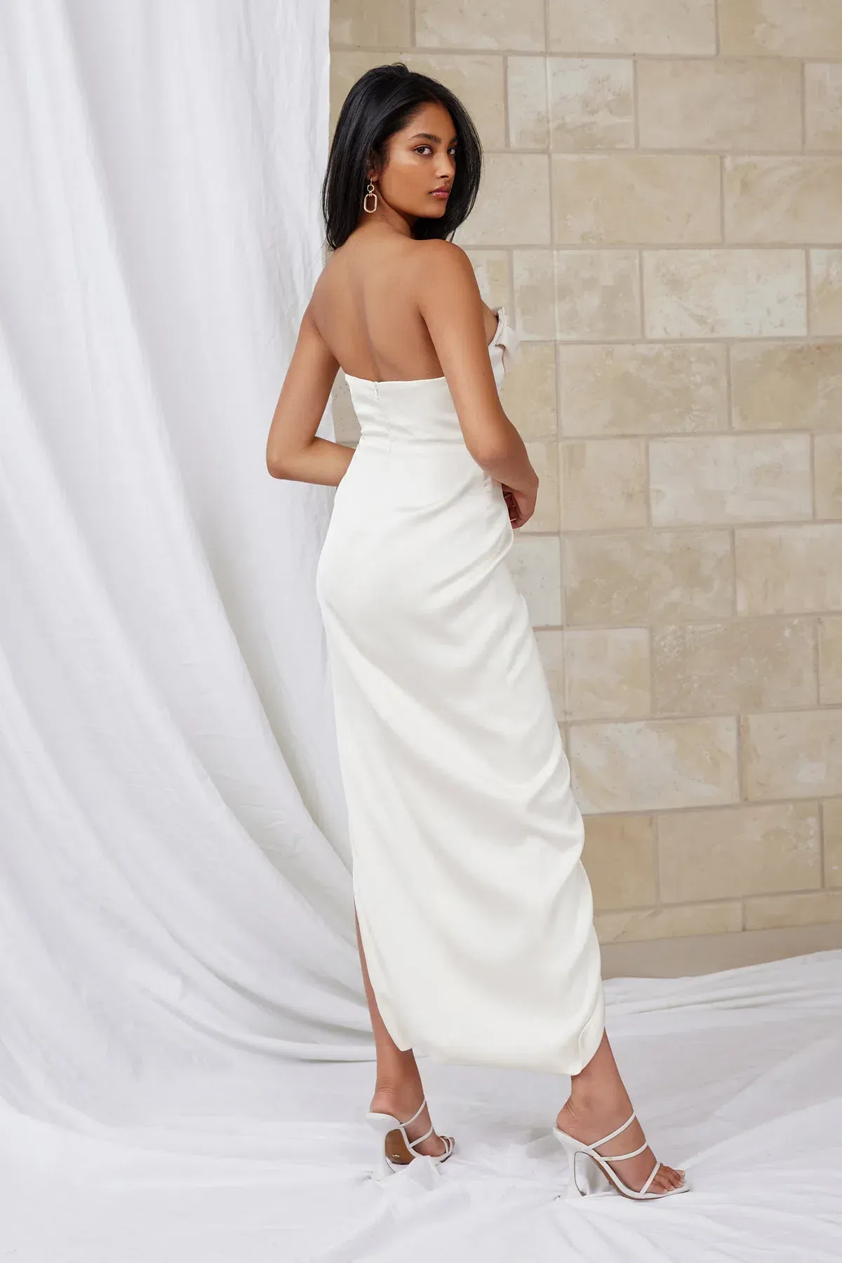 Lexi Juliana Dress White Size 6 - Image 3