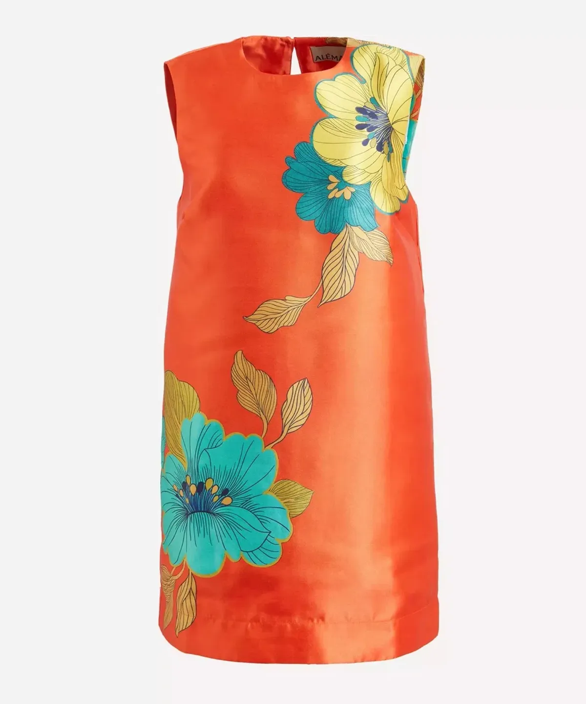 Alemais Piato Mini Dress Marigold Orange Size 10 AU - Image 15