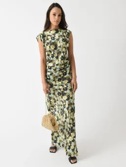 Lee Matthews Bella Drape Dress Green Size 0/Au 6 for rent on The Volte - image 1