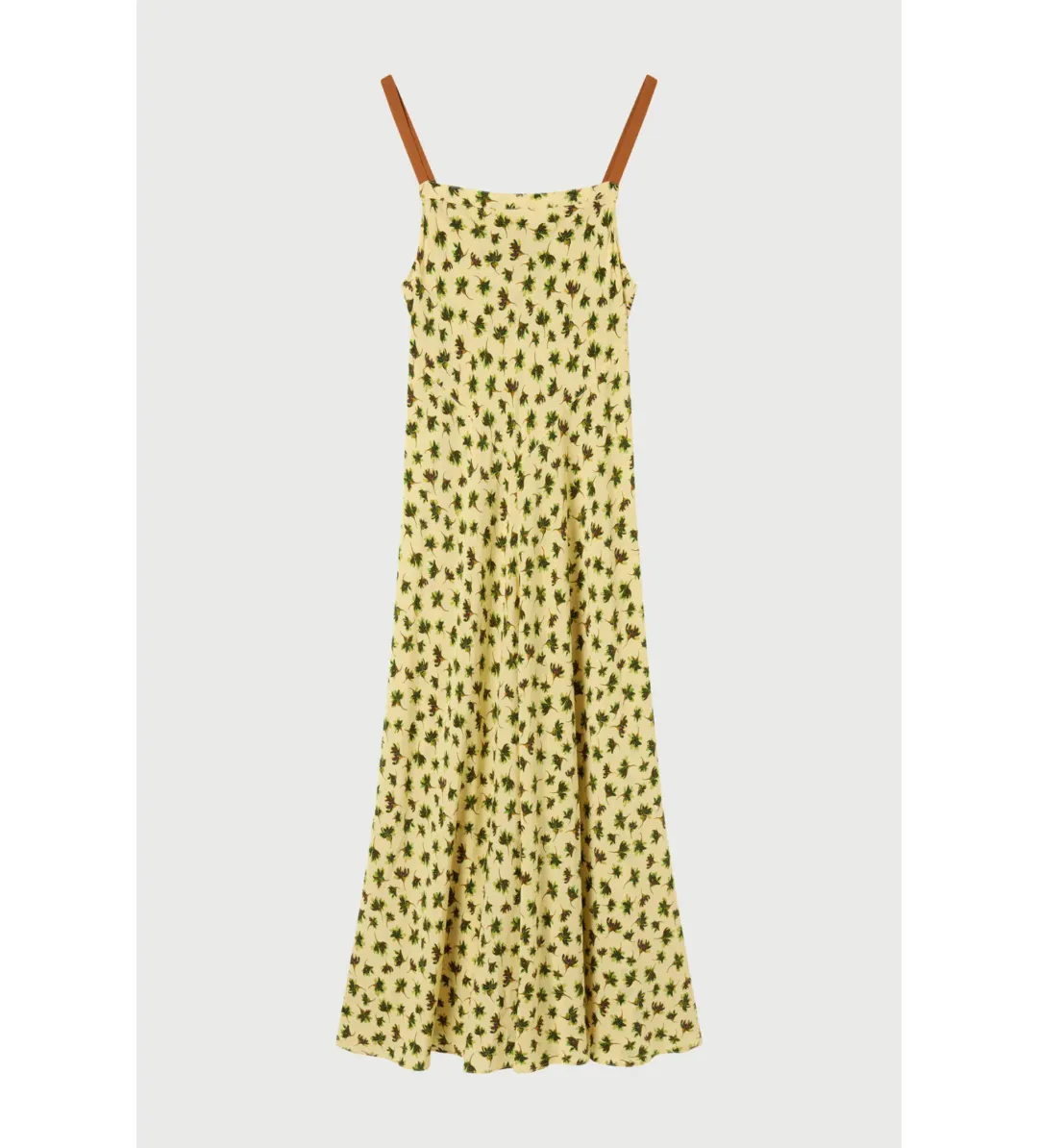 Lee Matthews Daphne Apron Dress Yellow Size 0/Au for rent on The Volte - main image