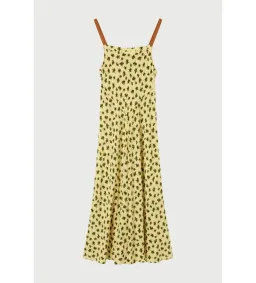 Lee Matthews Daphne Apron Dress Yellow Size 0/Au for rent on The Volte - image 3