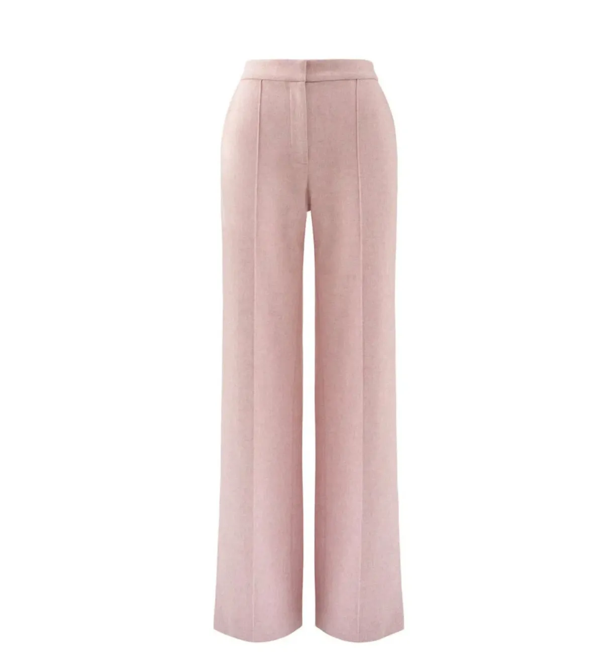 Sofia The Label Farrah Straight Leg Pants and Cropped Blazer Pink Set Size AU 14 - Image 5