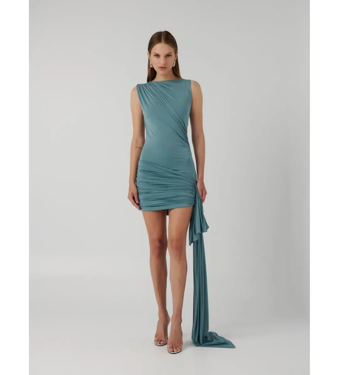 Effie Kats Juno Dress Eucalyptus Size S / AU 8 for rent on The Volte - main image