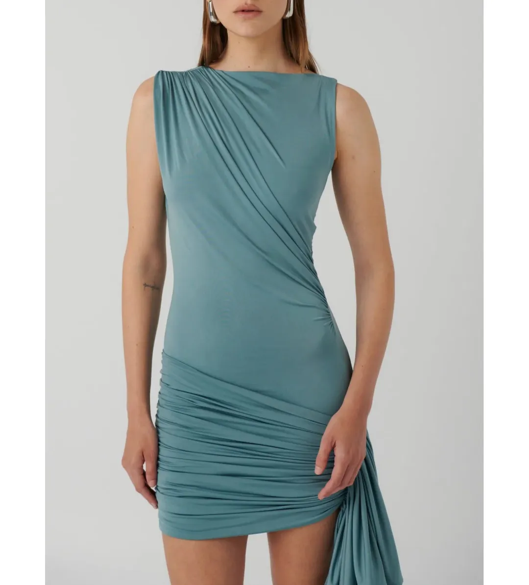 Effie Kats Juno Dress Eucalyptus Size S / AU 8 for rent on The Volte - main image